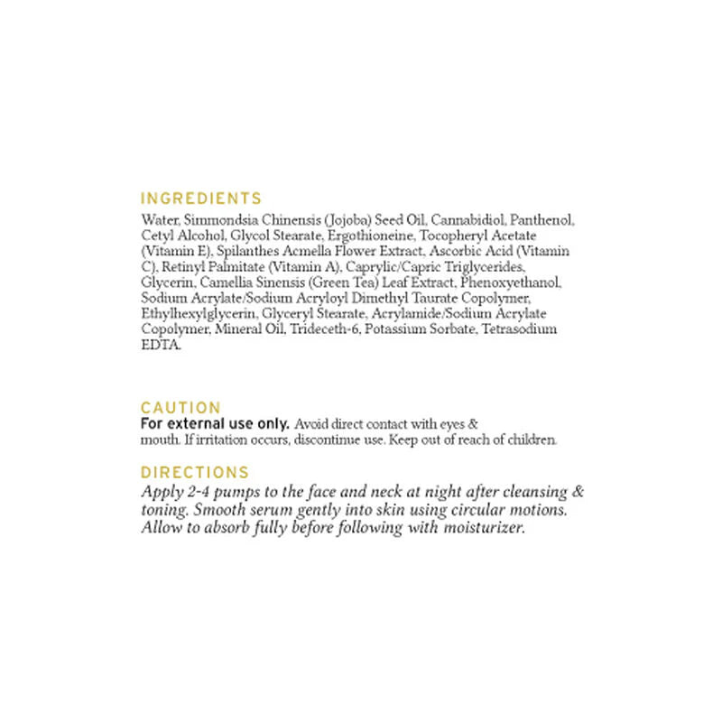 Nighttime Ageless Serum-Broad Spectrum