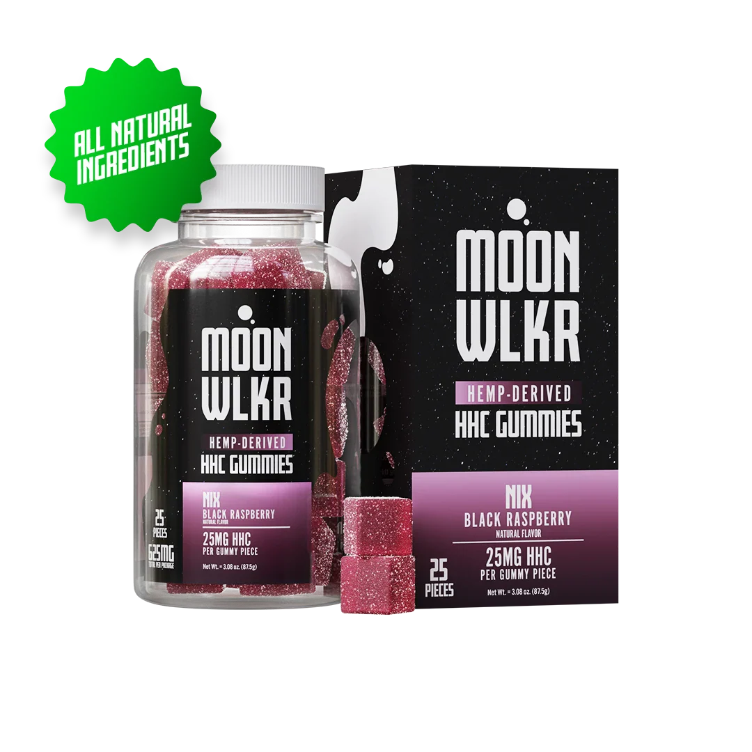 HHC 25 Gummies —Black Raspberry 25mg per piece