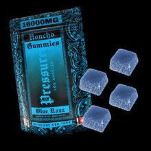 Pressure Honcho D9+ THCP Blue Razz Gummies | (20ct) 16000mg