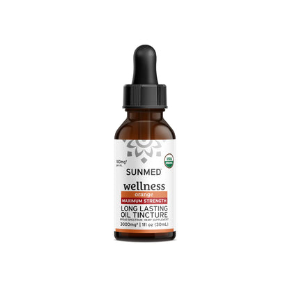 3000mg Orange Broad Spectrum CBD Ticture