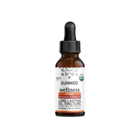 3000mg Orange Broad Spectrum CBD Ticture