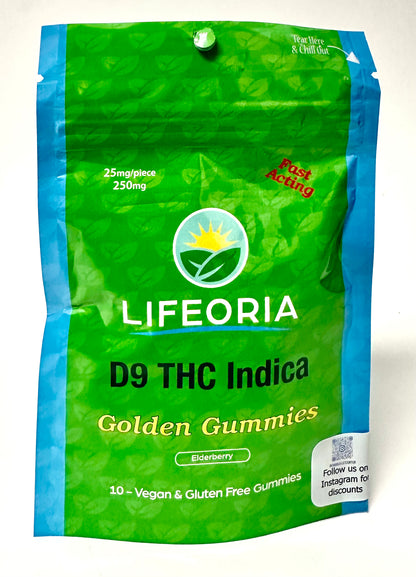 Delta 9 Indica Lifeoria Gummies