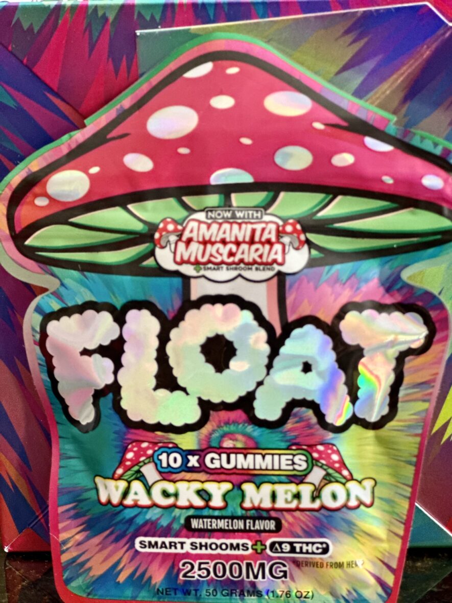 Float Mushroom Gummies + Delta 9 THC 2500mg