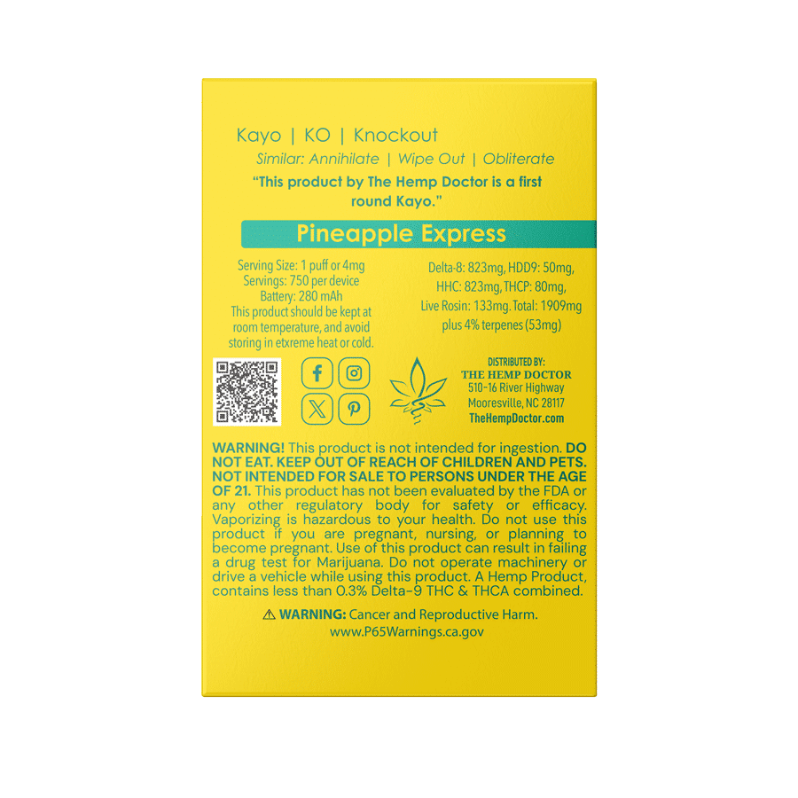 Kayo | THC Blend Vape Cartridges (2g)