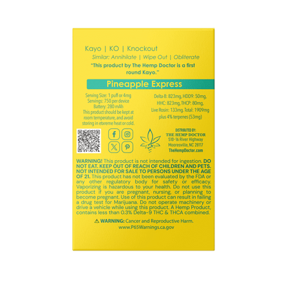 Kayo | THC Blend Vape Cartridges (2g)