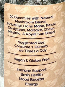 Natural Mushroom Blend Gummies