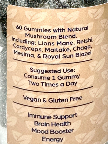 Natural Mushroom Blend Gummies