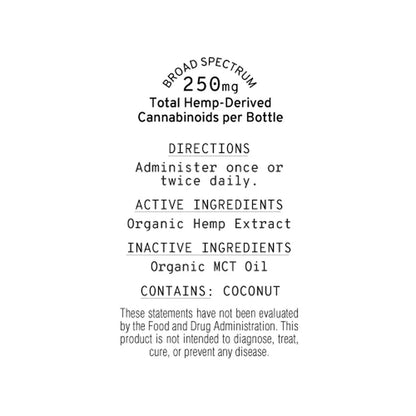 Pet 500mg Tinctures Bacon