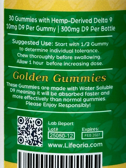 Delta 9 Sativa  Lifeoria Gummies