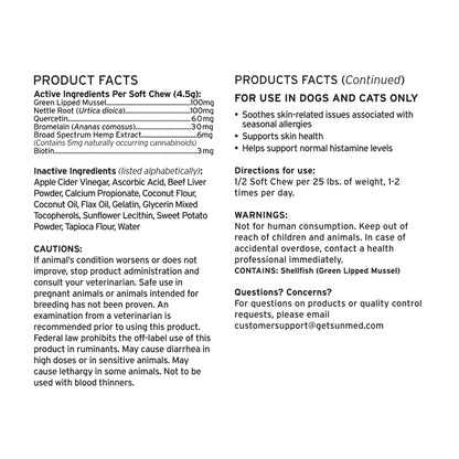 Pet Allergy Aid CBD Chews