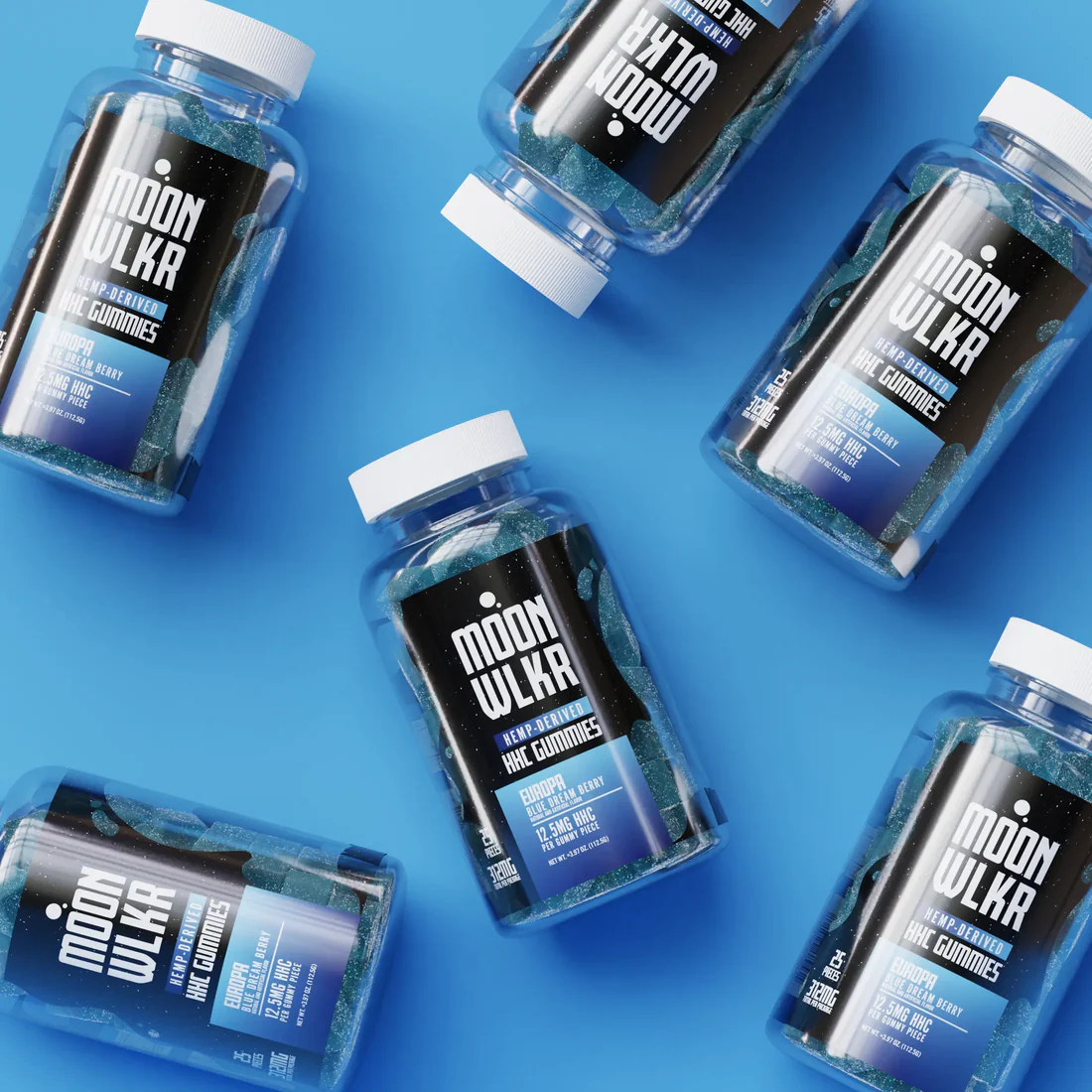 HHC 25 Gummies — Blue Dream Berry 25mg per piece
