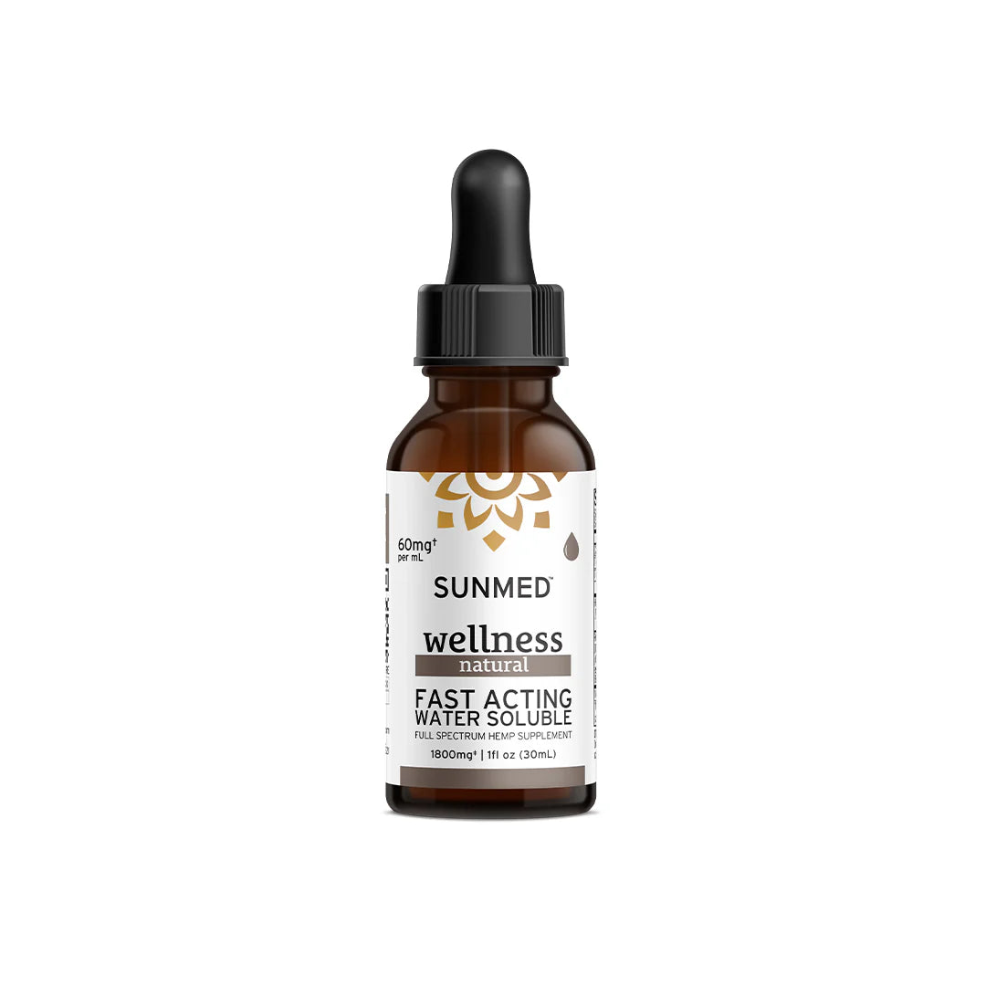 Full Spectrum Strawberry 1800mg Wellness Water Soluble