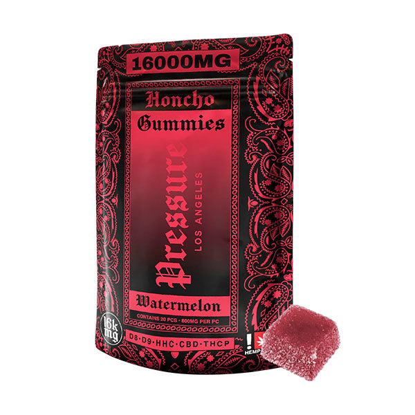 Pressure Honcho Delta9 + THCP Watermelon Gummies – (20ct) 16000mg